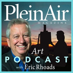 Plein Air Magazine Ralph Oberg podcast with Eric Rhoads