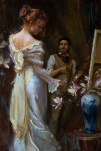 Daniel Gerhartz To Capture Beauty figurative painting