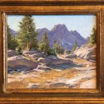 matt smith sierra mountains trees landscape oil painting