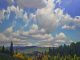 Phil Starke A Day In The Clouds Colorado high mountain cowboy horse western landscape oil painting