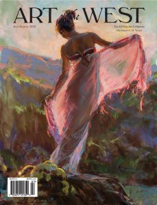 art of the west magazine daniel gerhartz figurative western figure cowboy native american indian cover image