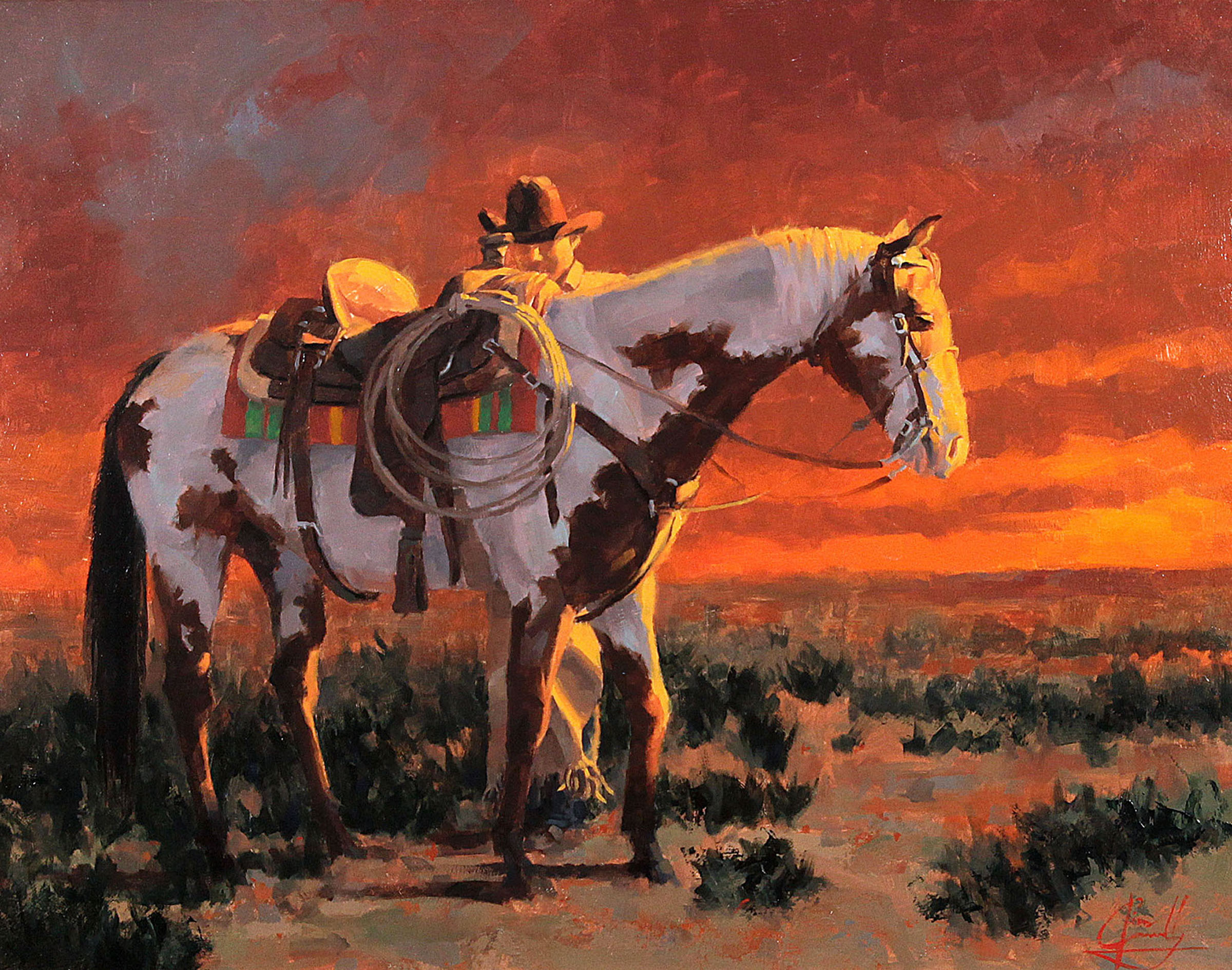 Western Art Oil Paintings