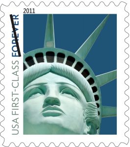 united states forever stamp robert davidson sculpture lady liberty