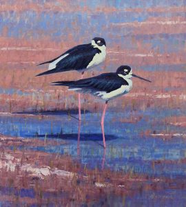 william alther elegance on the flats oil