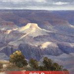 Curt Walters A Moment of Sun Grand Canyon western landscape oil painting