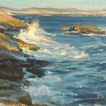 Daniel Gerhartz North Atlantic Nova Scotia seascape ocean beach rocks waves landscape oil painting