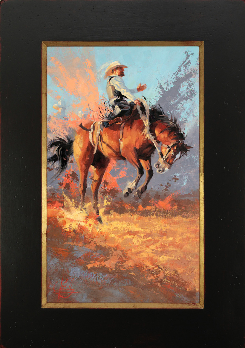 Jim-Connelly_Joy-Rode-framed | ArtzLine.com