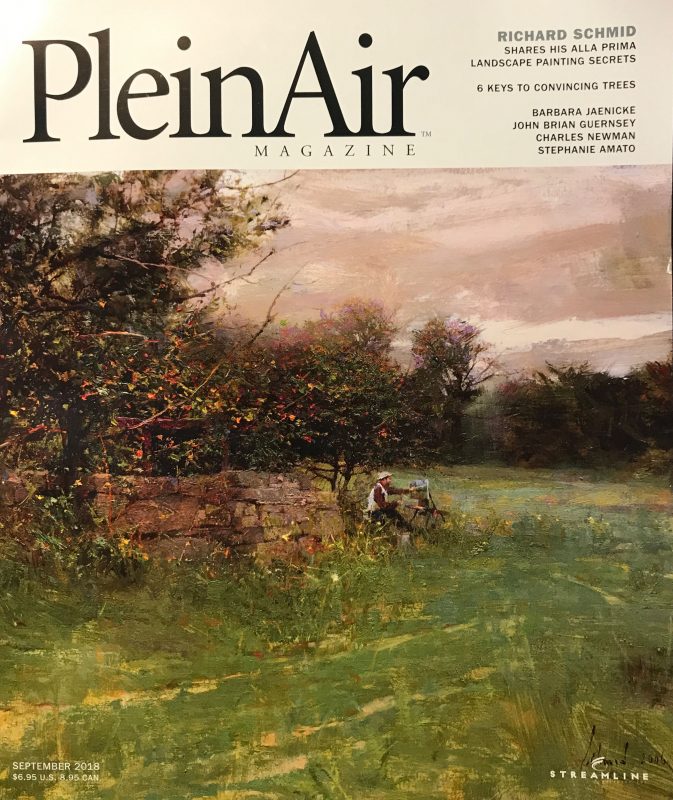 PleinAir Magazine September 2018 ArtzLine Com   Plein Air Magazine September 2018 673x800 