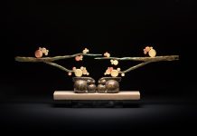 Tim Cherry Aspen Undercover rabbit hare bunny bunnies wildlife bronze sculpture