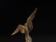 Tim Cherry From The Flames Phoenix bird rising from flame fire contemporary wildlife bronze sculpture