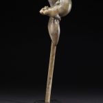 tim cherry squirrel knot bronze wildlife sculpture