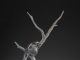 Tim Cherry Tucked In bird tree western wildlife bronze sculpture