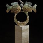 Tim Cherry Unity sunfish fish contemporary wildlife bronze sculpture