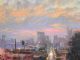 christine lushly twilight libby hill cityscape oil painting