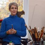 marina Dieul artist art studio squirrel