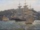 Christopher Blossom Christopher Bossom "Down-Easter" ship boat sailing sea ocean oil painting