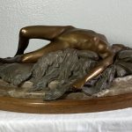 John Coleman Stella By Starlight nude naked woman figure figurative bronze sculpture