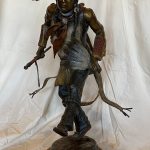 Susan Kliewer Southern Plains Dancer Native American Indian dance figure figurative bronze sculpture