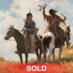 Howard Terpning The Trophy Native American western canvas print giclee