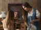 Damian Lechoszest "A Sister's Secret" girls women woman dressing mirror western oil painting