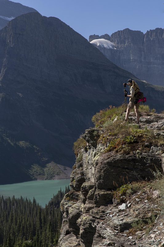 Darcie Peet artist photography photographing high mountain lake reference