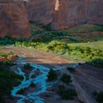 Darcie Peet Meander Through History Canyon de Chelly western oil landscape painting sold