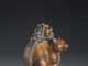 Tim Cherry Boulder Den bear wildlife bronze sculpture