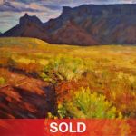 Lorenzo Chavez Light Of The World western landscape oil painting