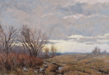 Lorenzo Chavez March Wind pastel landscape Front Range Colorado western painting