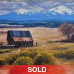 Lorenzo Chavez Ranch At The Base Of the Spanish Peaks of Colrado mountains farm ranch building sold