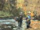 Gene Costanza Any Second Now fishing fly fish Scott Christensen stream river landscape oil painting