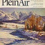Aaron Schuerr Plein Air Magazine cover March 2020 art publication landscape