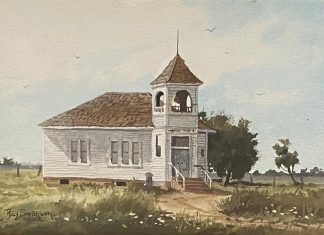 Ray Swanson Walnut Creek school western watercolor painting