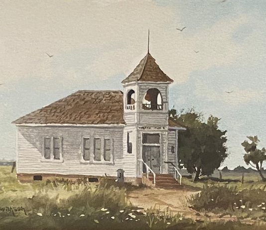 Ray Swanson Walnut Creek school western watercolor painting