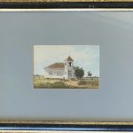 Ray Swanson Walnut Creek school western watercolor painting framed