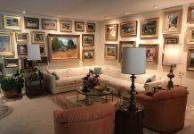 art home interior real estate collection painting sculpture