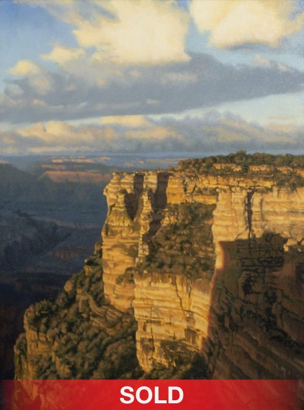 John Cox Canyon Sunset Grand Canyon landscape western oil painting
