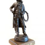 G. Harvey One of a Kind cowboy western bronze sculpture