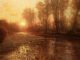 Brent Cotton Brent Cotton Solitude of the River western landscape fish fly fishing oil painting stream river sunrise