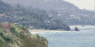 Matt Smith Laguna Beach California sea ocean shore western landscape seascape oil painting