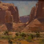 Ann Larsen Monuments Monument Valley landscape oil painting
