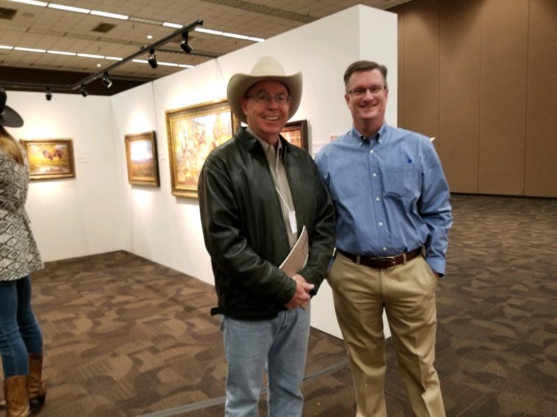 Jim Norton David Wilkinson Cowboy Artists of American show and sale Fort Worth Texas museum sale 2019