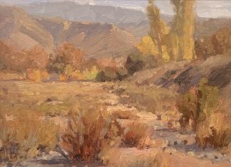 Jim Wodark Irvine Wash landscape oil painting