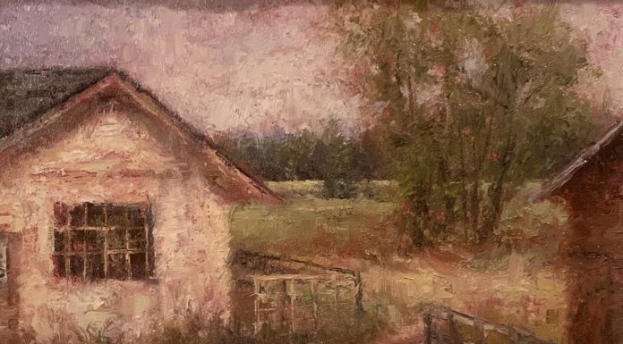 Todd Williams Country Farm ranch pasture landscape oil painting