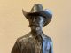 Bill Nebeker The Ranger Texas Ranger cowboy western bronze sculpture close up