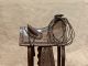 Rogers Aston (1918-1999) Rogers Aston Texas Saddle Circa 1860 cowboy saddle western bronze sculpture