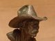 Scott Myers To The Catchpin cowboy bust western bronze sculpture