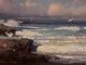Calvin Liang High Tides seascape ocean beach crashing waves landscape oil painting