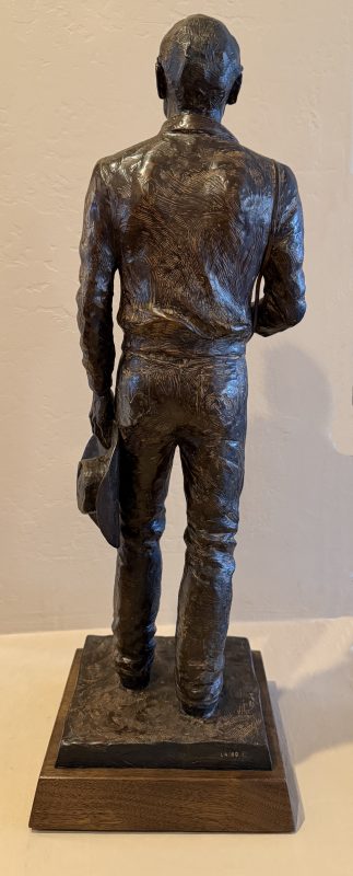 Joe Beeler Barry Goldwater Senator politician politics Republican President Arizona western bronze sculpture back