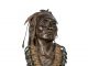 Joe Beeler Speaker Of The House Native American Indian western bronze bust sculpture